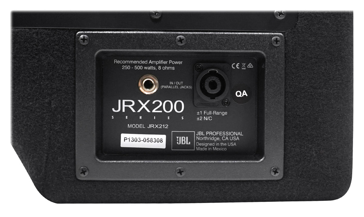 JBL JRX212 1,000 Watt 12" Inch 2-Way DJ P/A Speaker Floor Wedge Monitor - NEW!