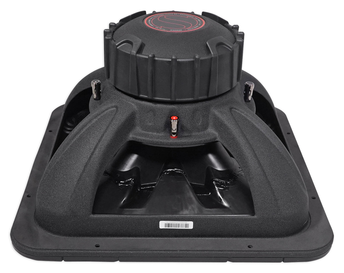 KICKER 45L7R154 15" 1800 Watt L7R Car Subwoofer, Solo-Baric Sub L7R154 DVC 4-ohm