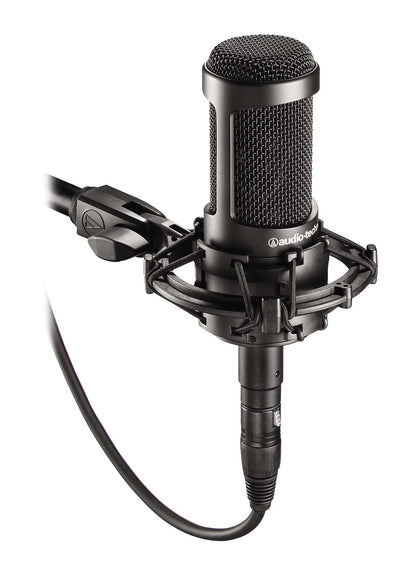 AT2035 Studio Microphone + Case + Isolation Shield