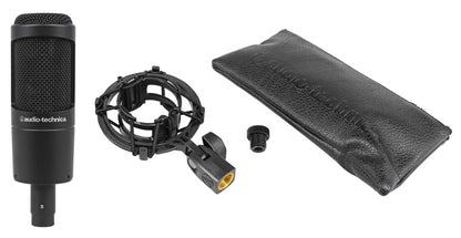 AT2035 Studio Microphone + Case + Isolation Shield