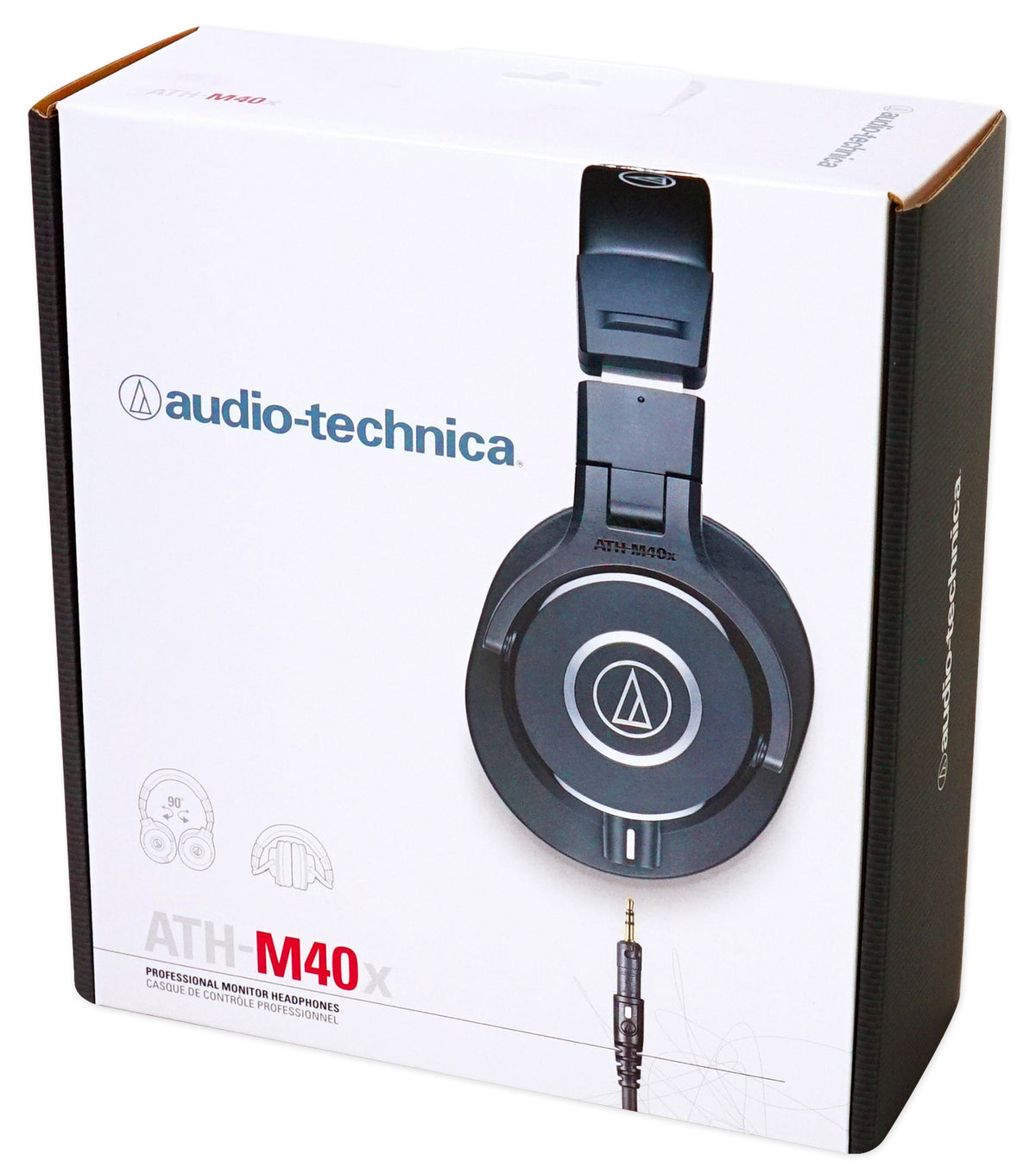 ATH-M40x Studio Headphones & Compact Isolation Shield Bundle