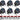 (6) Rockville RockPAR50 LED RGB Compact Par Can DJ/Club DMX Wash Lights+Cables
