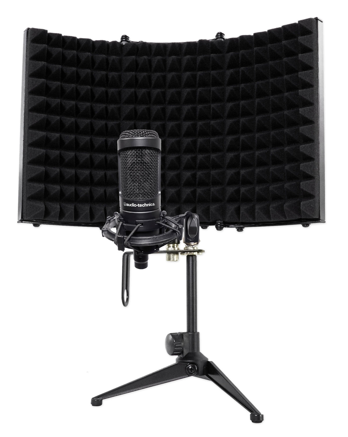 AT2050 Studio Microphone + Isolation Shield