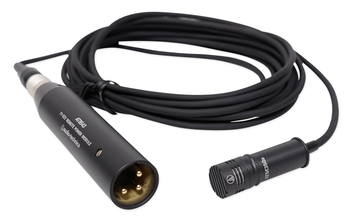 ATM350D Mic w/ Gooseneck + Drum Mount + Mackie In-Ear Monitors