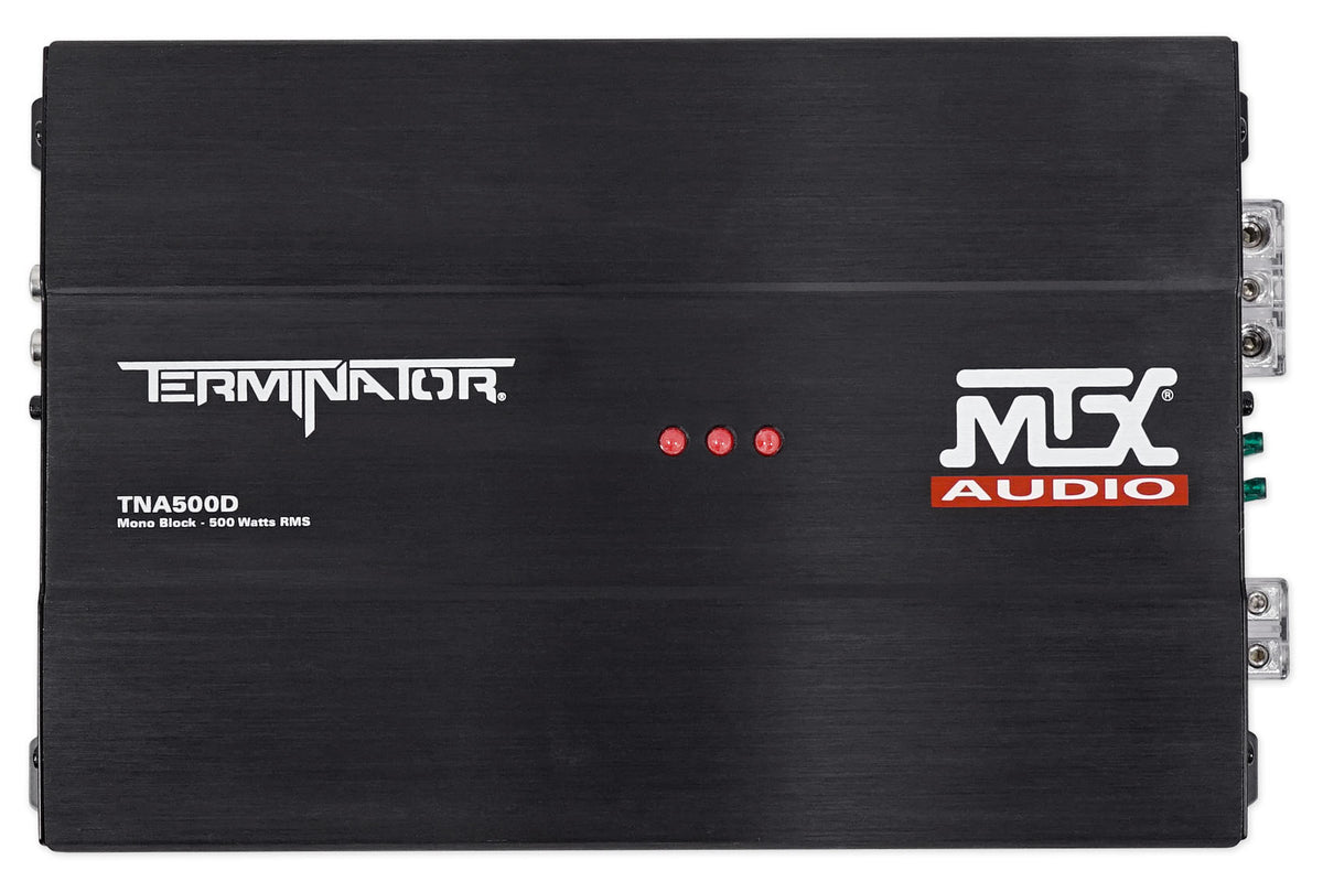 MTX Terminator TNP212DV 500w RMS Dual 12” Subwoofers+Vented Sub Box+Amplifier