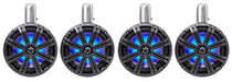 (4) 45KMTC8 8" Marine Wakeboard Tower Speakers w/LEDs