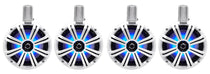 (4) 45KMTC8W 8" Marine Wakeboard Tower Speakers w/LEDs