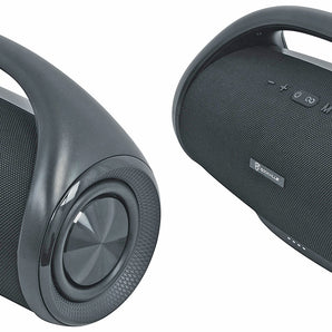 (2) Rockville CANON-XXL Portable Bluetooth Speakers w/Huge Bass+Wireless Linking