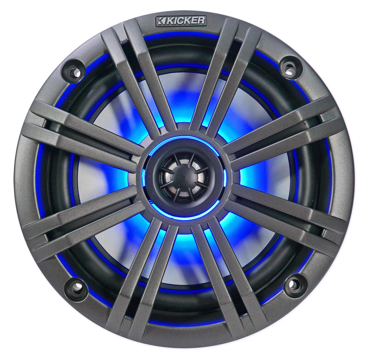 (4) 45KM654L 6.5" 780W Marine Wakeboard LED Speakers + 4-Ch Amplifier + Amp Kit