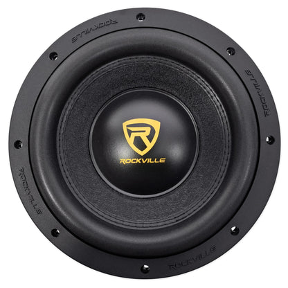 Rockville W10K9D2 10"  3200w Car Audio Subwoofer Dual 2-Ohm Sub CEA Compliant