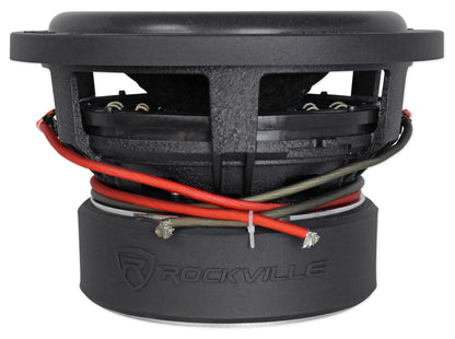 Rockville W10K9D2 10"  3200w Car Audio Subwoofer Dual 2-Ohm Sub CEA Compliant