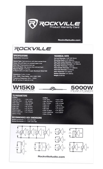 W15K9D2 [Used]