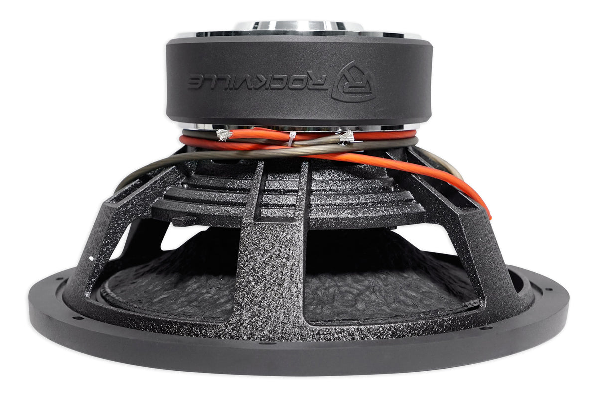 Rockville W15K9D4 15" 5000w Car Audio Sub Dual 4-Ohm Sub CEA Compliant