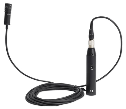 ATM350U Mini Condenser Clip-On Mic + Pair Mackie In-Ear Monitors