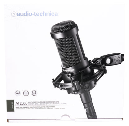 AT2050 Studio Microphone + Presonus Headphones