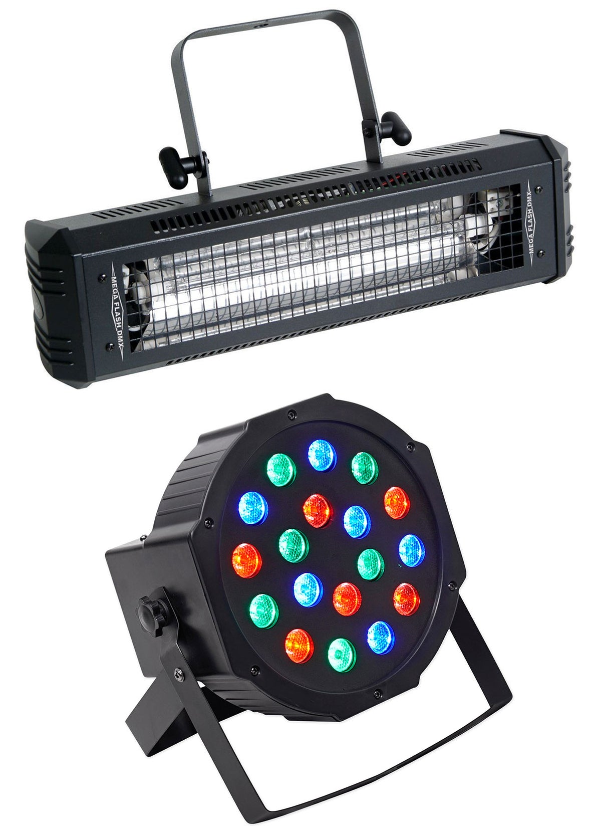 MEGA FLASH DMX + RockPAR50