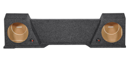 Downfire Dual 10 inches Subwoofer Sub Box Enclosure for 2007-2013 GMC/Chevy Xcab