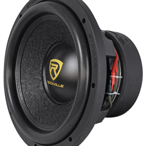 Rockville W12K9D4 12"4000w Car Audio Subwoofer Dual 4-Ohm Sub CEA Compliant