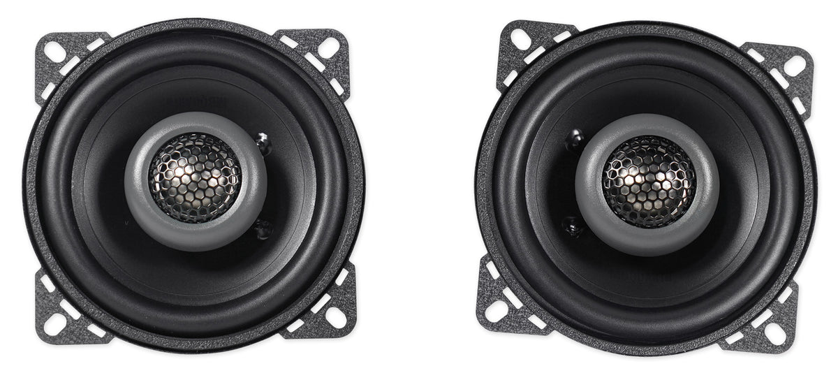 Pair MB QUART FKB110 4" 160 Watt Car Stereo Coaxial Speakers