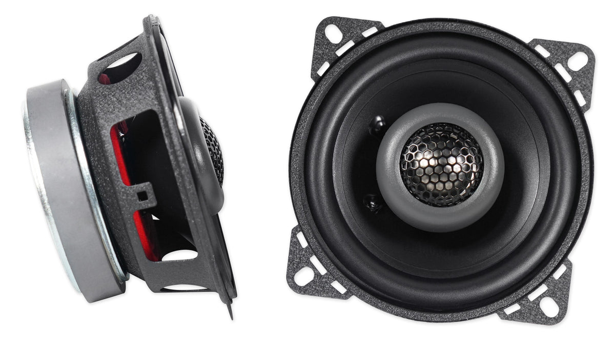 Pair MB QUART FKB110 4" 160 Watt Car Stereo Coaxial Speakers