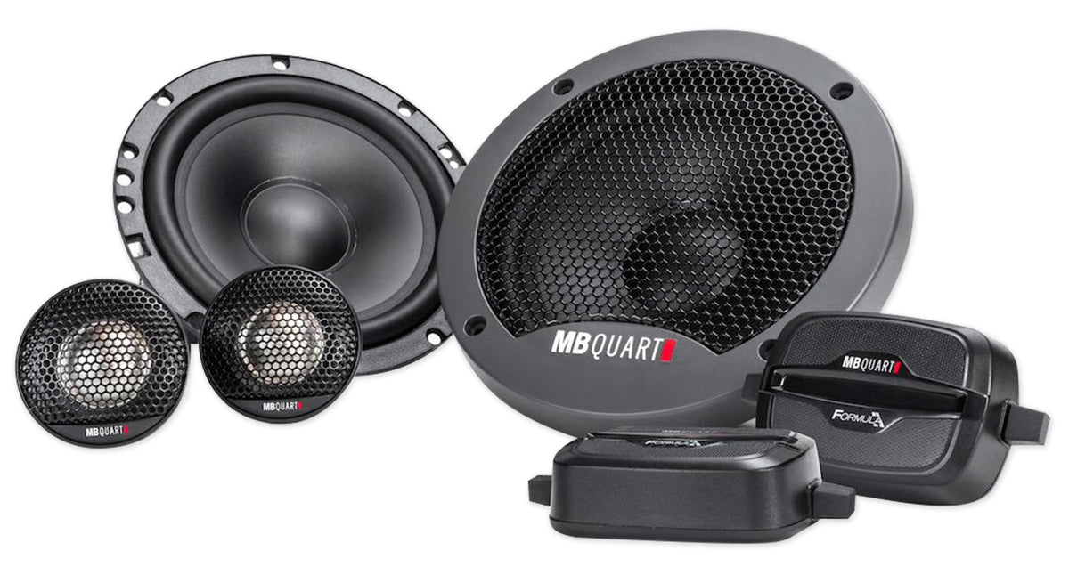 Pair MB QUART FSB216 6.5" 280 Watt Car Audio Component Speakers