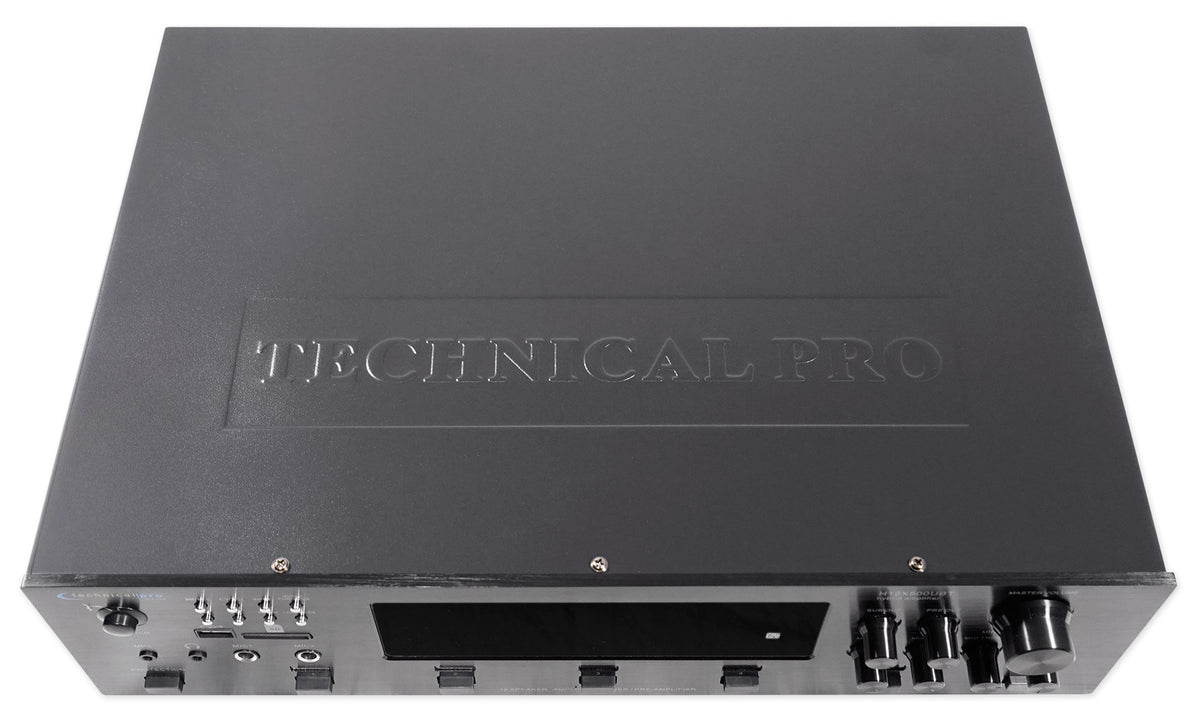 Technical Pro H12X500UBT 6000w 6-Zone 12-Speaker Home Theater Bluetooth Receiver