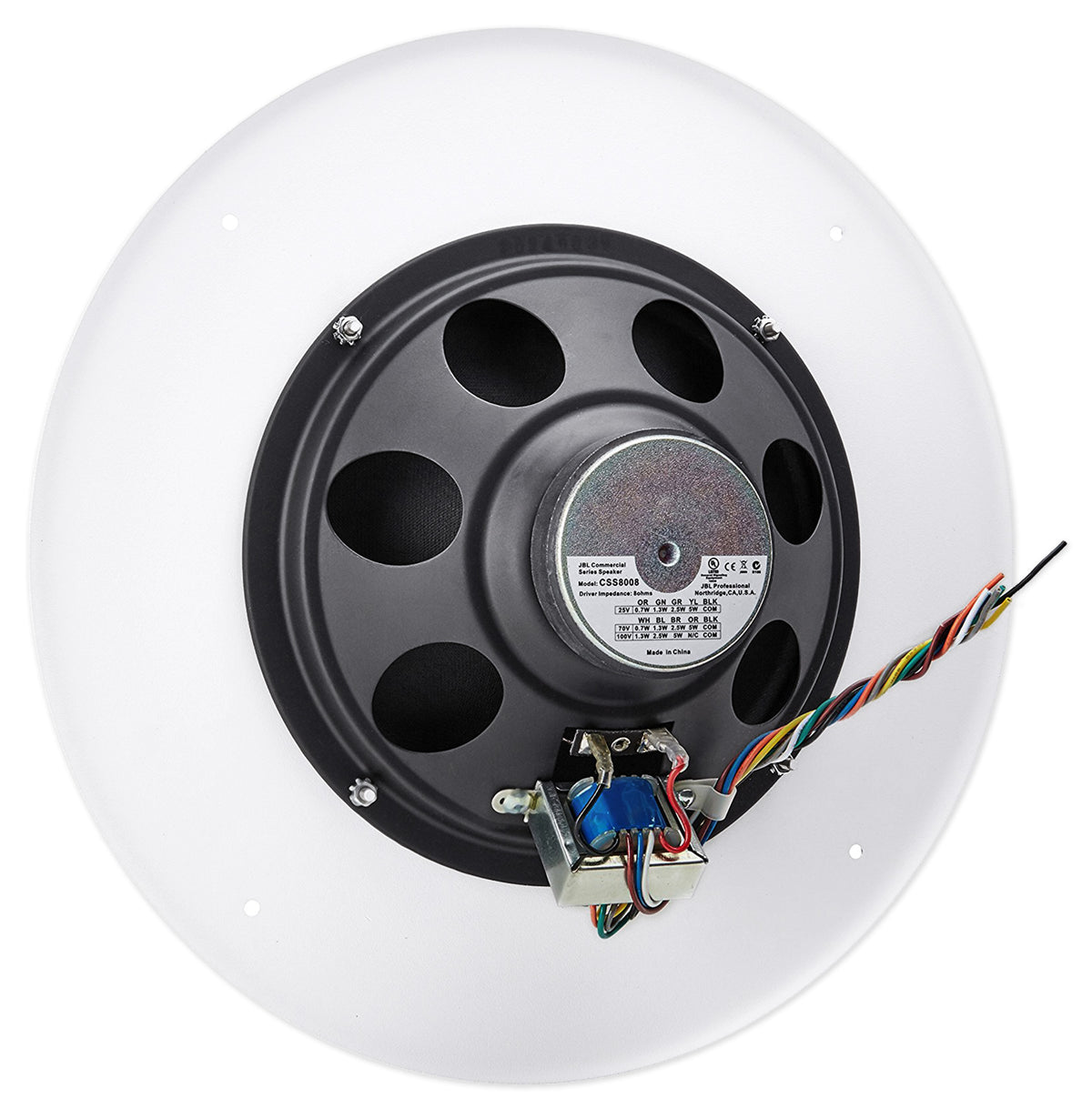 JBL CSS8008 8" Commercial 70V/100V 5w Ceiling Speaker 4 Restaurant/Bar/Cafe