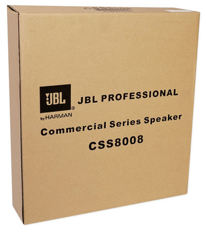 JBL CSS8008 8" Commercial 70V/100V 5w Ceiling Speaker 4 Restaurant/Bar/Cafe