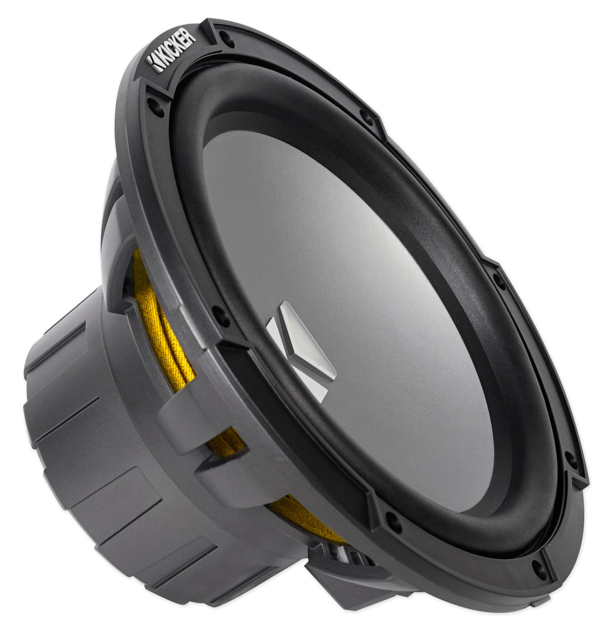 KICKER 45KMF104 10" 350w Peak/175w RMS Marine Boat Subwoofer Free Air Sub KMF12