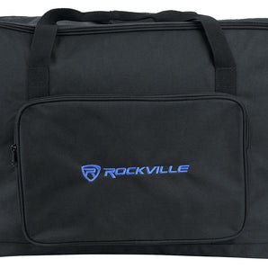 Rockville TB15 v2 Padded Speaker Bag Carry Case For 15" DJ PA Speakers+Stand