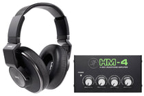 K553 MK2 Headphones with Mackie HM-4 Distribution Amplifier
