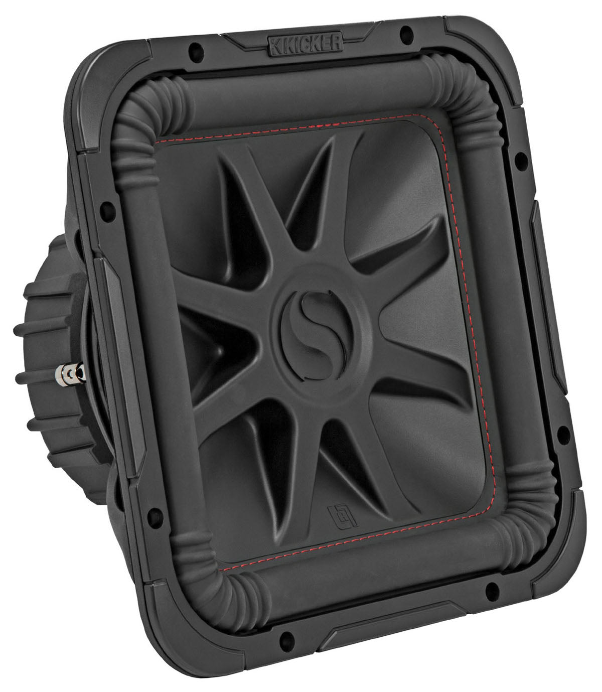 KICKER 45L7R124 12" 1200 Watt L7R Car Subwoofer, Solo-Baric Sub L7R124 DVC 4-ohm