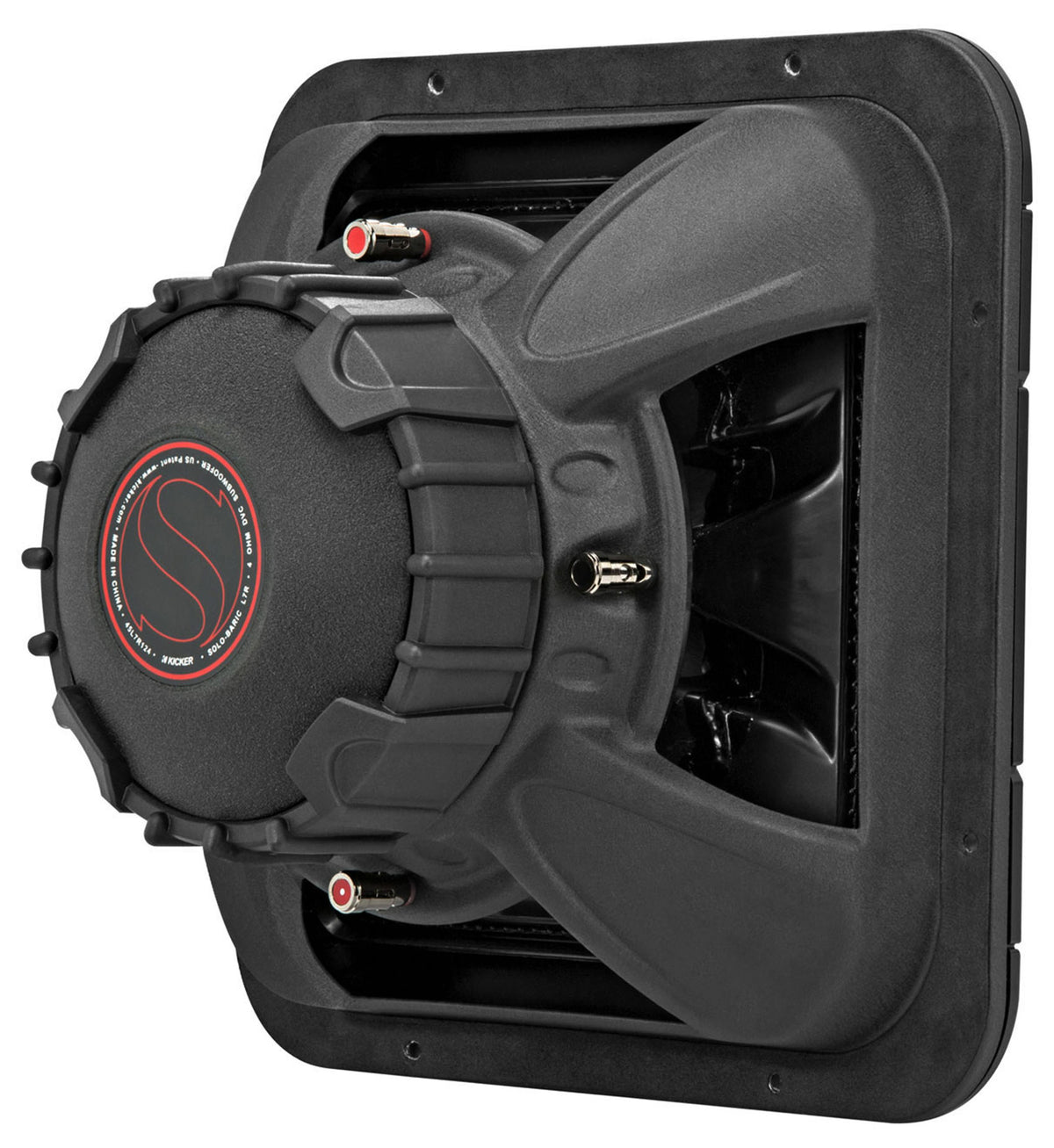 KICKER 45L7R124 12" 1200 Watt L7R Car Subwoofer, Solo-Baric Sub L7R124 DVC 4-ohm
