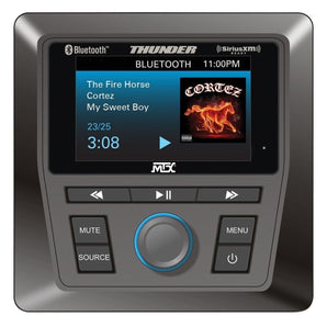 MTX AWMC3 Marine Receiver w/ Bluetooth AM/FM/WB/SiriusXM 4 Boat/RZR/ATV/UTV/Cart