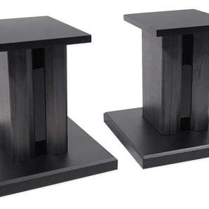 (2) Technical Pro 8” Studio Monitor Bookshelf Computer Multimedia Speaker Stands
