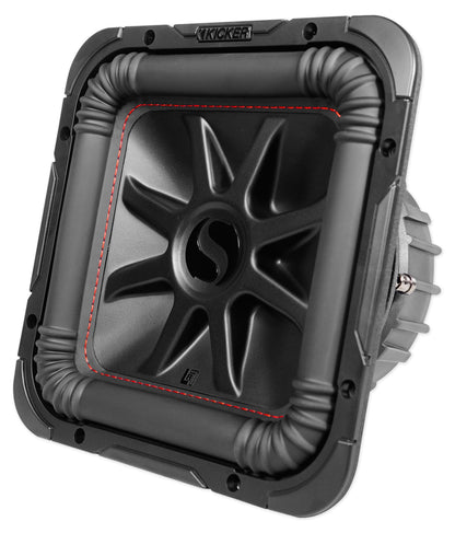 KICKER 45L7R102 10" 1000 Watt L7R Car Subwoofer, Solo-Baric Sub L7R102 DVC 2-Ohm
