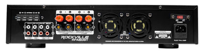 Rockville RPA60BT 19" 1000w 2-Ch USB Bluetooth DJ/Pro/Karaoke Amplifier Mixer