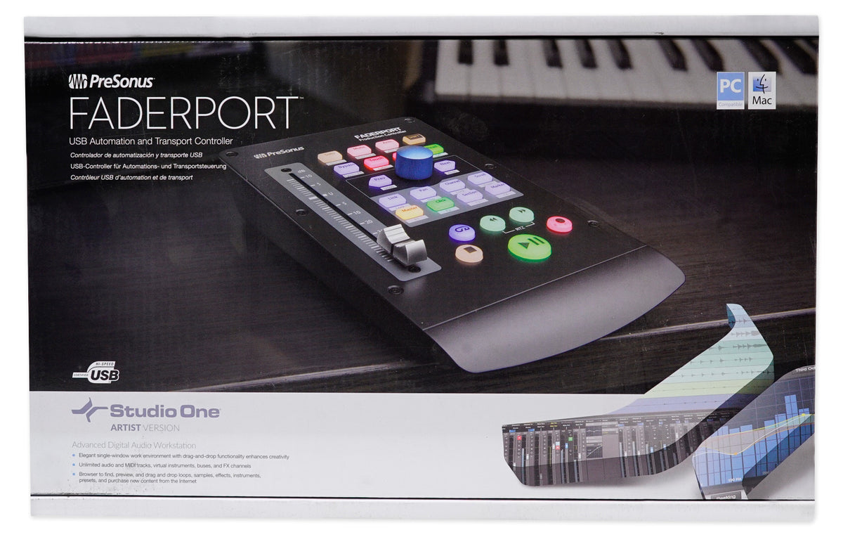 PRESONUS FADERPORT V2 USB DAW Control Surface Ableton Live/MCU/HUI Integration