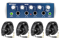 PRESONUS HD9/HP4 PACK With HP4 Headphone Amplifier+ (4) HD9 Studio Headphones