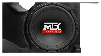 MTX RZRXP-10 Powered 10" 500w Under Dash Subwoofer+Enclosure 4 Polaris RZR/UTV