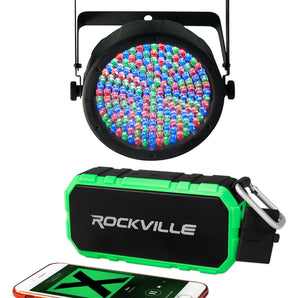 CHAUVET SLIMPAR64 SLIM PAR CAN 64 LIGHT SLIMPAR DMX-512+Bluetooth Speaker