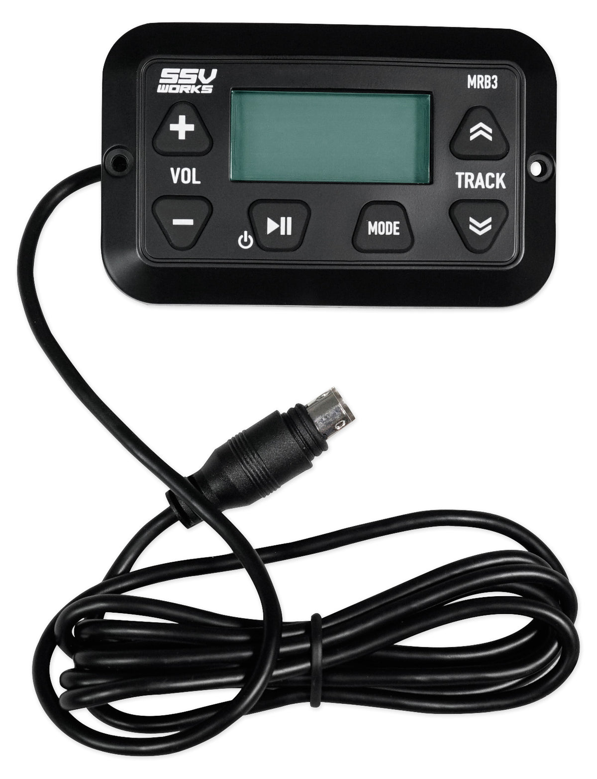Bluetooth Receiver + 6.5" Speakers + Kick Panel Pods for 2018 Polaris Ranger XP1000