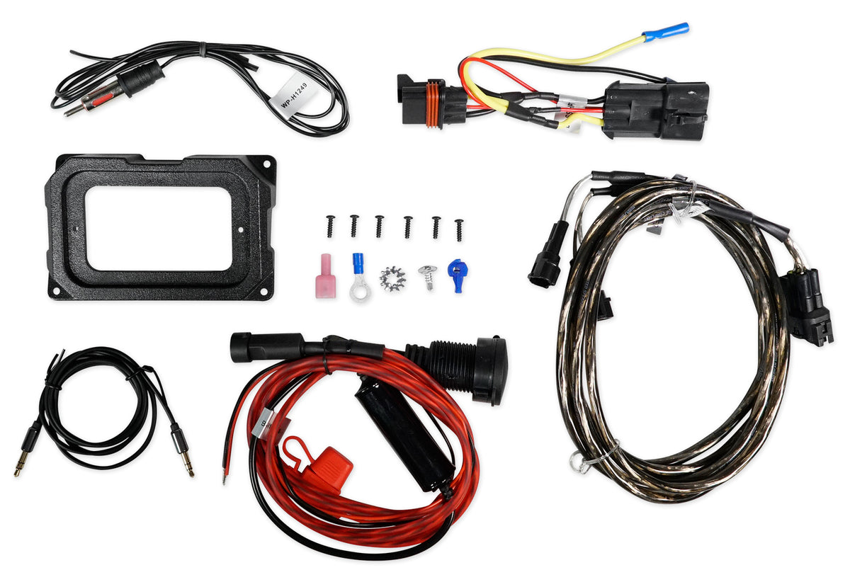 Bluetooth Receiver + 6.5" Speakers + Kick Panel Pods for 2018 Polaris Ranger XP1000