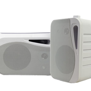 Pair Rockville HP4S 4" Outdoor/ Indoor Home Theater Speakers w/ Swivel Bracket