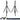 Pair of Rockville Tripod Speaker/Lighting Stands+(2) 20 Foot 1/4"-SpeakOn Cables