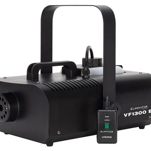 Eliminator ADJ VF1300 EP Portable Fog Machine Fogger w/ Wired Remote Control