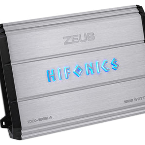 Hifonics Zeus ZXX-1000.4 1000w RMS 4-Ch Car Amplifier Class AB+Amp Kit+Capacitor