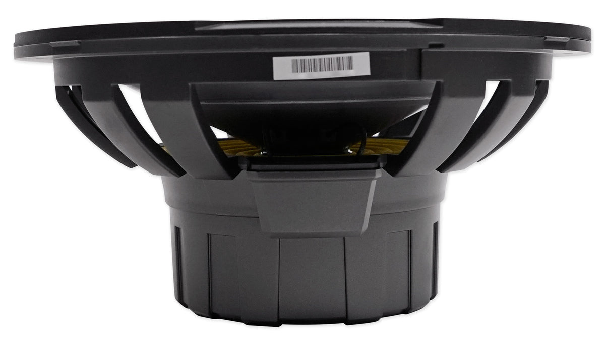 2) KICKER 45KMF124 12" 350w Free-Air Marine Boat Subwoofers+Mono Amplifier+Wires