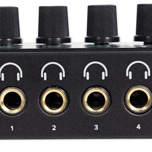 Mackie HM-4 4-Way Distribution Headphone Amplifier Amp w/4 Headphone Outputs