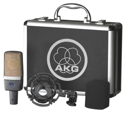 C214 Condenser Microphone with Notepad-5 USB Podcast Mixer